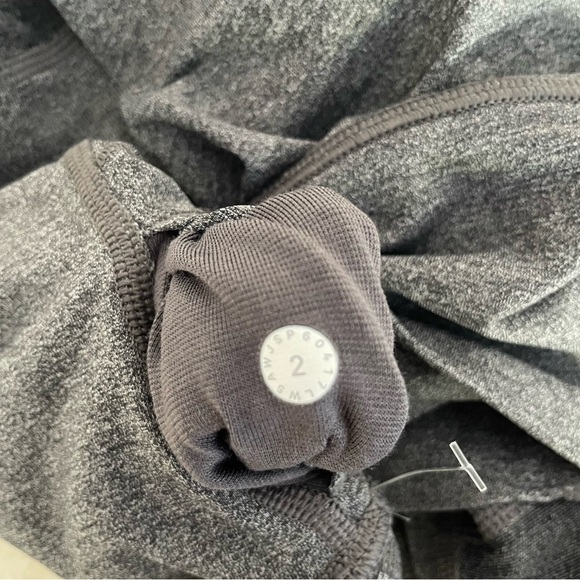 Lululemon wunder under full length tech mesh gray leggings tights 37818 - Picture 7 of 9